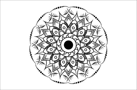Download Simple Mandala Coloring Page for Kid V26 - Simple mandala coloring Collection