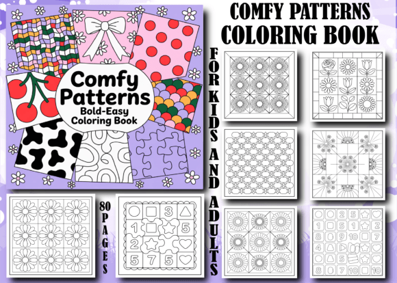 Download Comfy Patterns Coloring Book for Adults - Book for adults Collection