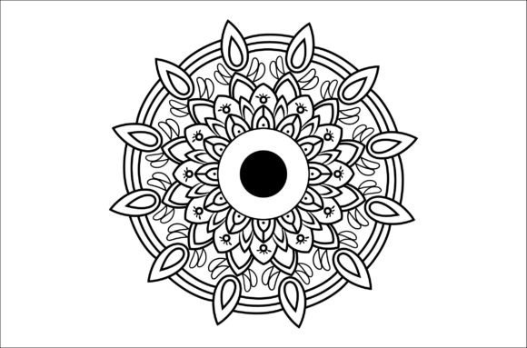 Download Simple Mandala Coloring Page for Kid V27 - Simple mandala coloring Collection