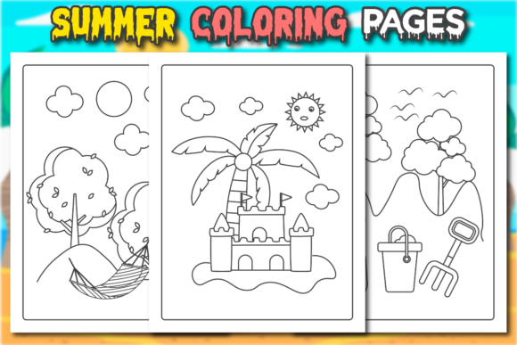 Download Summer Coloring Pages for Kids - Premium Resources