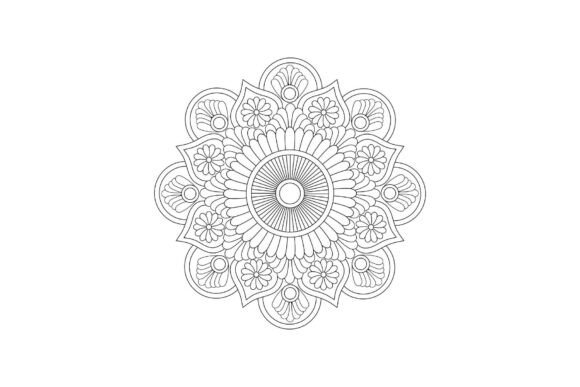 Download Simple Mandala Coloring Pages Bundle - Simple mandala coloring Collection